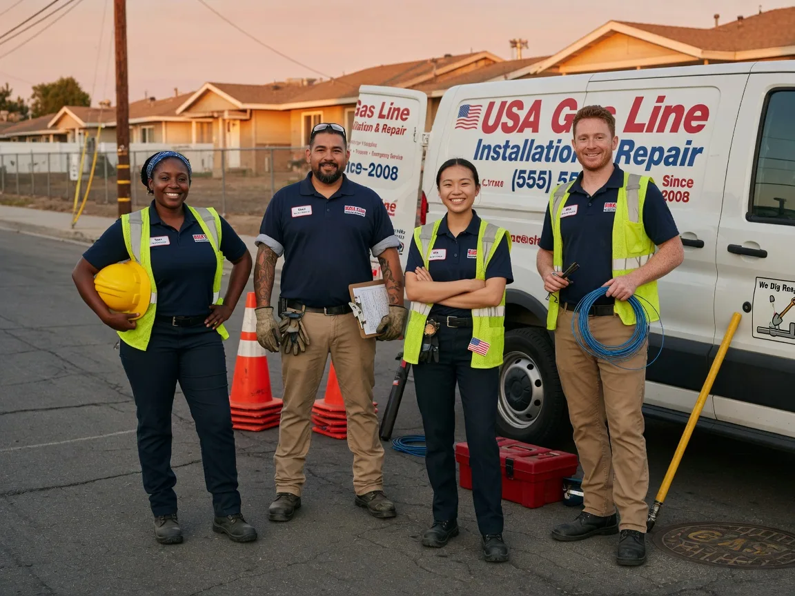 Gas Line Installation company in Whittier, NC